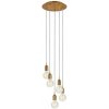 Markslöjd Markslöjd 108100 - Luster na lanku BRONX 5xE27/60W/230V bronzová ML0982 + záruka 3 roky zadarmo