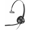 HP Poly Poly EncorePro 310 Monoaural with Quick Disconnect Headset TAA Slúchadlá s mikrofónom Kábel Pres hlavu Hovor / hudba Čierna (77T43AA)