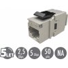 Rychlozařezávací keystone Solarix CAT5E STP SXKJ-5E-STP-BK-NA