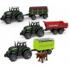 Traktor s prívesom 17cm,3druhy