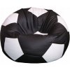 JAKS Mini sedací vak futbalová lopta čierno biely