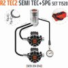 Automatika Tecline REGULÁTOR R2 TEC2 SEMITEC S MANOMETREM