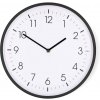 Nedis CLWA1226BK - Nástenné hodiny, priemer 30,8 cm, napájanie 1×AA, čierne CLWA1226BK + záruka 3 roky zadarmo