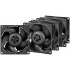 ARCTIC S8038-7K Procesor Ventilátor 8 cm Čierna 4 kusov