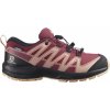 Salomon XA Pro V8 CSWP J 416144 dětské nízké nepromokavé boty Earth red/black/almond creamty