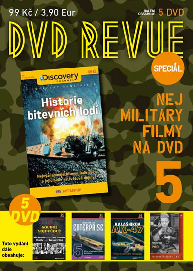 Revue speciál 5 - Nej military filmy na DVD