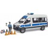Bruder 2683 MB Sprinter Police so svetelným a zvukovým majákom