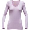 DEVOLD Sukkertoppen Woman Shirt Merino, chalk pink - XS