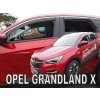 Deflektory na Opel Grandland X, 5-dverová (+zadné), r.v.: 2017 -