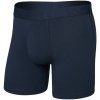 Boxerky Saxx Droptemp Cooling Cotton Boxer Brief Fly Veľkosť: M / Farba: čierna/modrá
