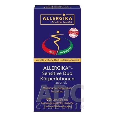 ALLERGIKA Pharma GmbH ALLERGIKA SENSITIVE DUO (Lipolotio Sensitive 200 ml + Hydrolotio Sensitive 200 ml), 1x1 set