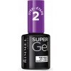 Rimmel Super Gel Top Coat Vrchný lak na nechty pre dlhšiu výdrž 12 ml