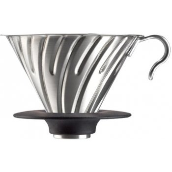 Hario Dripper V60-02 Metal Silver