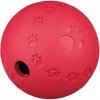 Lopta na pamlsky pre psy prírodná guma, 11 cm