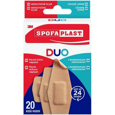 3M™ SPOFAPLAST Duo 613 náplasti mix 20 ks