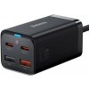 Nabíjačka Quick Charger Baseus GaN3 Pro, 2x USB-C, 2x USB, 65W, čierna [031107]