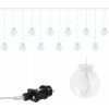 ISO 11347 Svetelný záves gule 108 LED, 3.6W studená biela