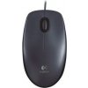 Myš Logitech Mouse M90, drôtová, optická, symetrická, pripojenie cez USB, veľkosť S, cit (910-001794)