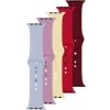 5x set silikónových remienkov FIXED Silicone Strap pre Apple Watch 42/44/45 mm v rôznych farbách, variácia 3