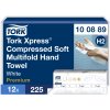 Tork Xpress® 2-vr. jemné stlačené papierové utierky Multifold 12 bal/krt (2700ks/krt) biele