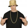 Hiphop retiazka zlatá kovová 104cm