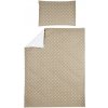 Meyco obliečky 100x135 cm, 40x60 cm Louis taupe