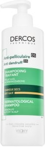 Vichy Dercos Anti-Dandruff Dry Hair Dermatological Shampoo posilujúci šampón predi lupinám pre suché a farbené vlasy 390 ml