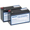 AVACOM AVA-RBP02-12090-KIT - baterie pro UPS CyberPower, EATON, Effekta, FSP Fortron, HP, Legrand (AVA-RBP02-12090-KIT)