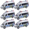 Auto kovové Policie Mercedes-Benz 1:32