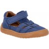 Protetika - barefoot polootvorené topánky OVE denim Veľkosť: 24