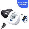 Tlakomer OMRON M2+ + Adaptér (Tlakomer s adaptérom a digitálnym teplomerom ZADARMO)