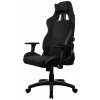 AROZZI herní židle AVANTI Soft Fabric Pure Black/ látkový povrch/ černá AVANTI-SFB-PBK