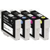 Basetech Ink náhradný Epson T0715, T0711, T0712, T0713, T0714 kompatibilná kombinované balenie čierna, zelenomodrá, purpurová, žltá BTE107 1607,4005-126; 1607,4005-126
