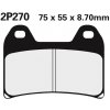 NISSI BRAKE PADS 2P-270ST SINTER METAL