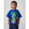 GAP Baby oversize tričko Gap × Super Mario Tmavomodrá 4YRS
