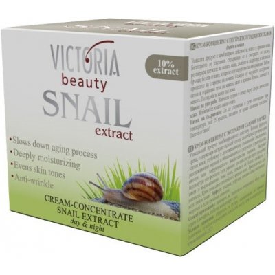 Victoria Beauty Snail Extract denný a nočný krémový koncentrát s extraktom zo slimáka 10% Snail Extract 50 ml