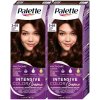 Farby na vlasy Palette odtiene mahagónu - Tmavý Mahagón
