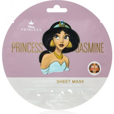 Mad Beauty Disney Princess Jasmine vyživujúca plátienková maska 25 ml