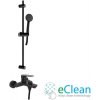 AQUARISTO STYLE Sprchový set: vaňová batéria DAKOTA BLACK so sprchovou súpravou