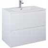 Lotosan LN9088 AKRA skrinka pod umývadlo / dosku 80 cm 80 x 63,5 x 45,8 cm biela lesklá