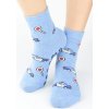 Chlapčenské ABS ponožky SB007 bledomodrá