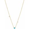 Ania Haie NAU001-02YG Ladies Necklace - Terquoise & Sapphire
