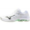 Pánska halová obuv Mizuno Wave Voltage 2 White/Black/Frozen Emerald EUR 50