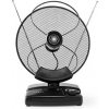 Nedis ANIR2503BK700 - Pokojová HDTV Anténa | 0–25 km | Zesílení 30–36 dB | FM/VHF/UHF | Černá