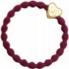 By Eloise London Gold Heart farba Burgundy Red