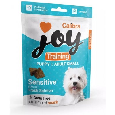Calibra Joy Dog Training Sensitive Puppy&Adult S Salmon 150 g s lososom bez obilnín