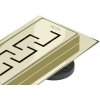 MEXEN/S - Flat M15 odtokový žľab 100 cm zlatý 1524100-15