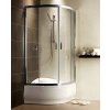 RADAWAY PREMIUM PLUS A1700 90cm sprchový kút štvrťkruhový nízky, profil chróm - 06 sklo Fabrik