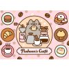 TREFL Puzzle Pusheen v kaviarni 500 dielikov