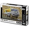 Retro cars - Puzzle Liaz 100,55 D pre Rallye Paríž-Dakar (1985) - 1000 dielov